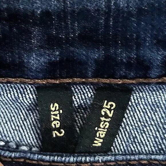 Nine West Slightly Curvy Boot Cut Jeans Size 2 - Picture 7 of 9